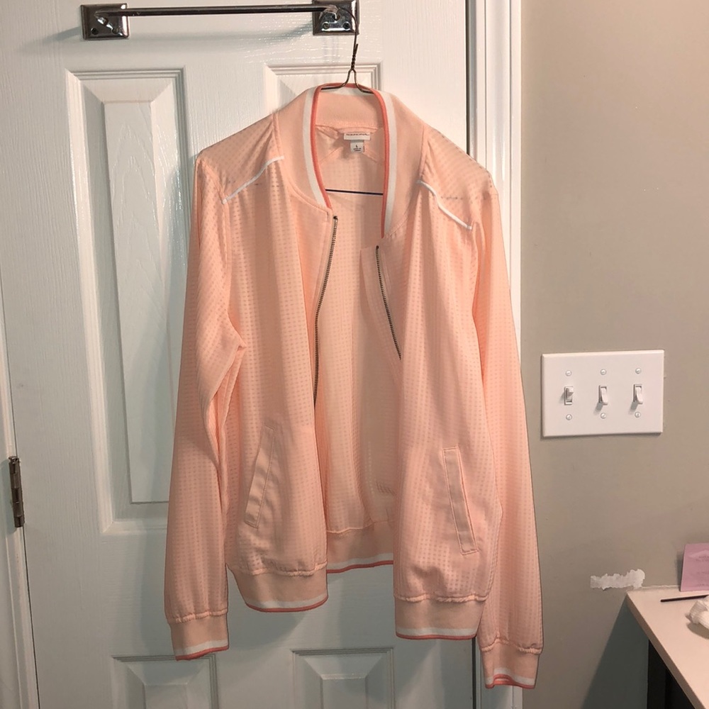 Peach lightweight jacket